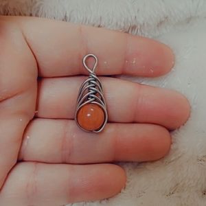 Handmade Wirewrapped Pendant 5